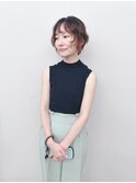 ＊大人ショートパーマショートニュアンスパーマゆるふわパーマ