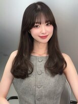 ボタン ハカタ(VOTAN hakata) ◎ 暗めカラー/前髪/顔まわりカット/ブラウンベージュ/博多 ◎