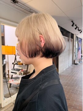 アンドソー 池袋(&so.) デザインカラー/ルーツカラー/裾カラー/アッシュブラウン/池袋