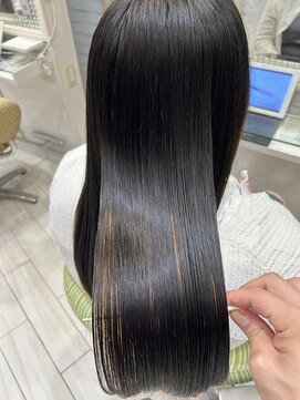 ビス ヘア アンド ビューティー 西新井店(Vis Hair＆Beauty) 20代30代40代髪質改善トリートメント艶感ストレート透明感ロング