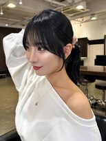 アビー(ABBEY3)&nbsp;顔まわり顔周り前髪カットミディアムレイヤーロングレイヤー