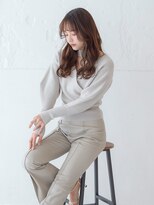 ラフィス ヘアー サニー 淡路店(La fith hair sunny)&nbsp;【La fith】ラフウェーブ×グレージュカラー