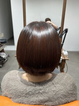 髪質改善ストレート