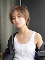 ギークス(GEEKS) 【GEEKS渋谷】ナチュラルショートウルフ/20代30代/冬カラー/小顔