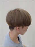 ブリーチ後　ミルクティー