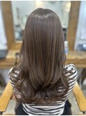 艶髪ロング　ニュアンスカラー