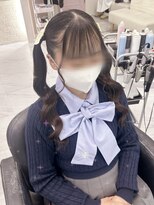 ヘア サロン クラン ソア 心斎橋店(hair salon clan soar) ツインテール/心斎橋ヘアセット