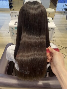 ブーム(BOOM) 髪質改善ストレート×エイジングカラー