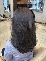 ザック ヴィ(ZACC  vie)&nbsp;ラベンダー/ベージュ/透明感カラー/レイヤー/レイヤーカット