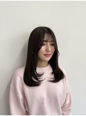 グレージュカラー/レイヤーカット