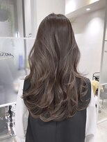 ムード(MOOD,)&nbsp;イメチェン/ピンクベージュ/アンブレラカラー/前髪/銀座駅