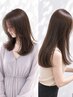 カット+クオライン縮毛矯正+リペアトリートメント+ヘッドスパ付