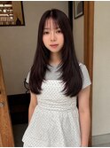レイヤーカット/ハッシュカット/顔周りレイヤーカット/京都駅