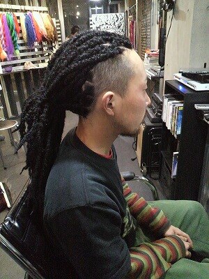 ドレッドロックス アート エクステ 50本 ブラウンのみ 男性と女性の