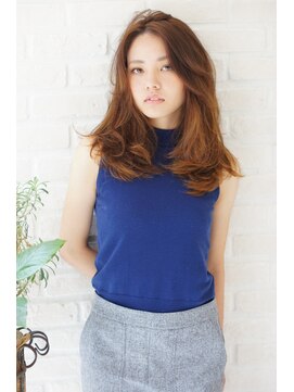 オルゴ(orgo) アンニュイ３Ｄカラーヘア セミロング[orgo麻布十番]