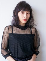 ヘアメイクエイト 丸山店(hair make No.8)&nbsp;【No.8＊岩切祐樹】ほつれロブ×ダークラベンダーカラー