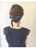 お呼ばれヘアアレンジ