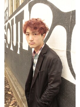 ブークル(boucle) 【外国人風】ハイトーンツーブロックショート