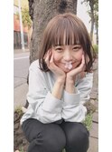 cache cache★さくらんぼ巻きとシースルーパッツン