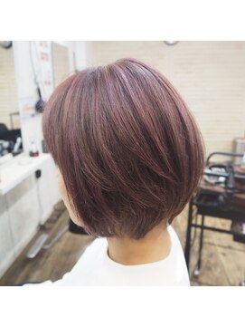 ディエス ヘアデザイン 能見台(diez hair design) 楽チンおしゃれ！柔らかボブ&ブロッサムアッシュ