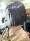 【coma中野】美髪マニッシュショートネイビーカラー