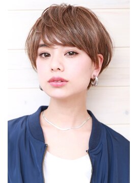 オーシャン(Ocean) [OCEAN Hair&Life藤原純]大人かわいい分け目なしショート☆