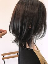 イースタイル 桂店(e-style)&nbsp;外ハネミディ×アッシュブラウン