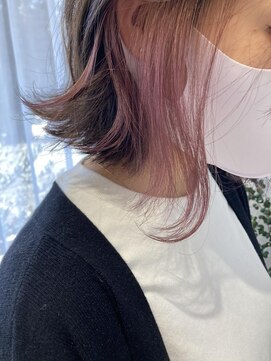 メルク(merc.) 透け感ピンクインナー