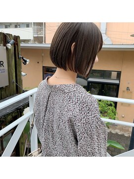 ミント(mint) シンプル大人ボブ！収まり、扱いやすさ◎