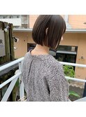 シンプル大人ボブ!収まり、扱いやすさ◎