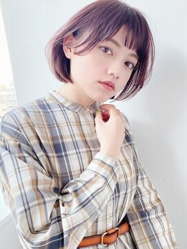 ケーツー エソラ池袋店(K-two) ピンクベージュふんわり可愛い小顔［髪質改善/池袋&目白&大塚］