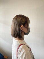 ソラーナバイマニスオブヘアー(SOLANA by Manis of hair)&nbsp;切りっぱなしボブ