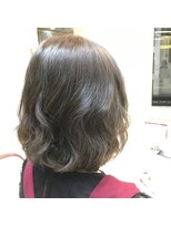 クオリス 上福岡店(QUALIS)&nbsp;大人かわいい/デジパ/無造作パーマ/ミディアムボブ/30代40代50代