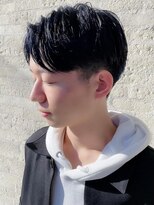 トップヘアーラウンジ 知立(TOP HAIR Lounge)&nbsp;韓国アイドル風！センターパートのコンマヘア/アッシュブラック