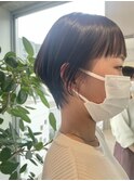 前髪パッツン×こだわりショート☆