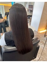 アージェガーデン(AGEE GARDEN) うる艶トリートメント グレージュカラー Aラインボブ