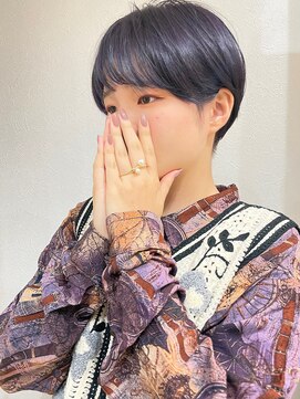 メロウ 神戸三宮(mellow) 耳掛けショート / ラベンダーグレー