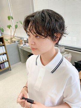 テトヘアー(teto hair) マッシュショート、ゆるいパーマ、ニュアンスパーマ、パーマ