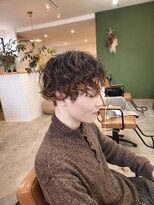 ヨハク(yohak)&nbsp;メンズ×スパイラルパーマ