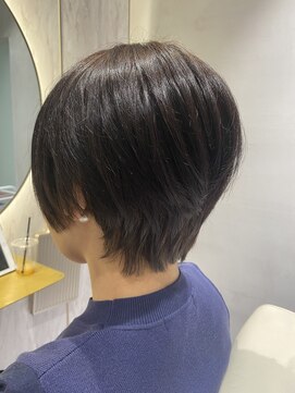 アンサー(answer) ショート×モーブブラウン