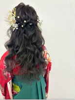 セットサロン ベル(Belle)&nbsp;卒業式ハーフアップ