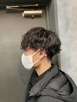 グラフィーサッポロ(Graphy sapporo)&nbsp;無造作　波巻き　ツイスパ　メンズカット　メンズヘア