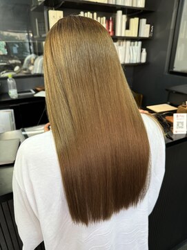 アローズ 久留米店(arose) 20代30代ブリーチなし大人可愛いゆるふわヌーディーカラー