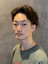 ワイズヘアー ナガサキ(Y's hair nagasaki)&nbsp;ツーブロックのナチュラルバックスパイラルパーマ