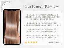 口コミ紹介２：柔らかい髪質＆ツヤがでて満足です！