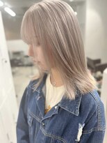 リグ 横浜(Lig.)&nbsp;ミルクティーカラー/ケアブリーチ/ブリーチ/ハイトーンカラー