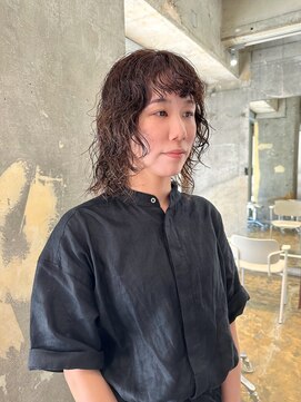 ハマモト ウルフレイヤーカット