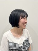 丸みショートボブ
