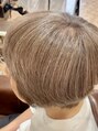アイニ 河内小阪店(aini)&nbsp;ベージュの白髪ぼかし#東大阪#髪質改善#白髪染め#白髪ぼかし