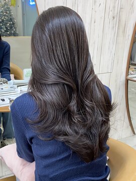 ロンドアジュール 横浜(Lond azur) レイヤーカット×韓国くびれ巻きなら後ろ姿も可愛い 横浜